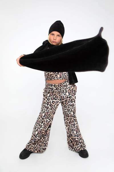 ΣΕΤ ΒΕΛΟΥΔΟ  LEOPARD PRINT